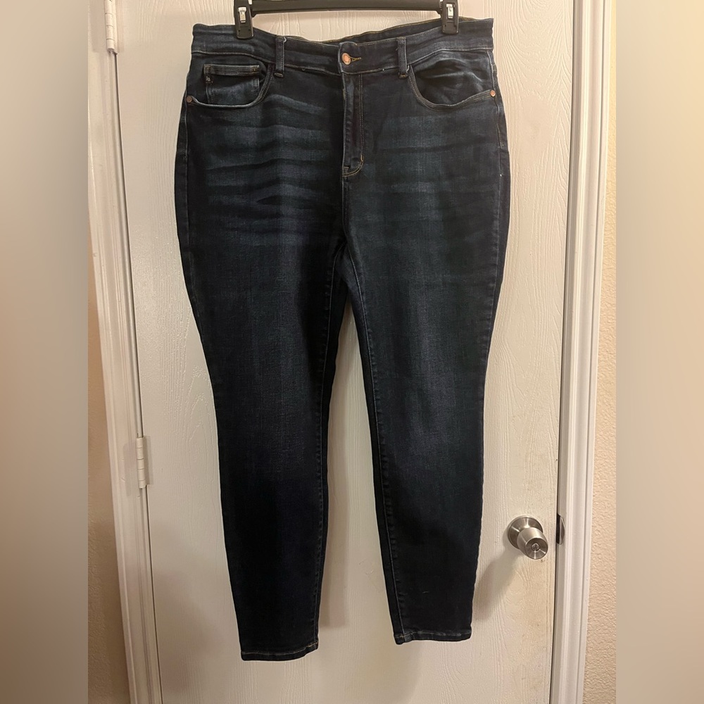 Judy Blue Skinny Fit Jeans, 18W- great condition